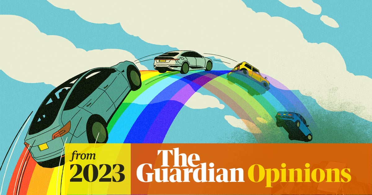 IrishEVs's tweet card. Sadly, keeping your old petrol car may be better than buying an EV, says actor Rowan Atkinson