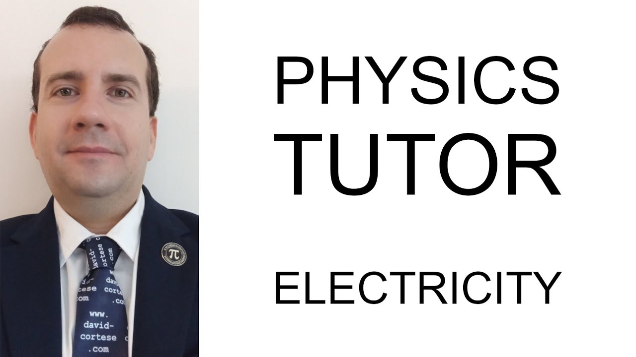 David_Cortese_'s tweet card. PHYSICS TUTOR ⚡ ELECTRICITY