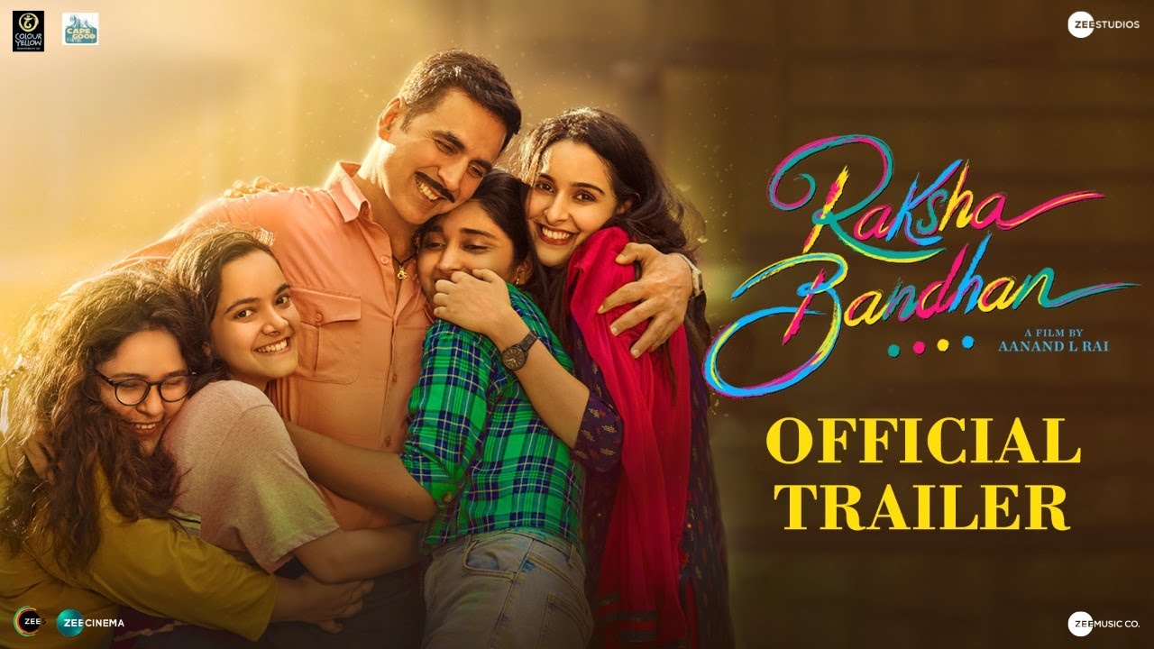 akshaykumar's tweet card. Raksha Bandhan - Official Trailer - Akshay Kumar - Bhumi Pednekar -...