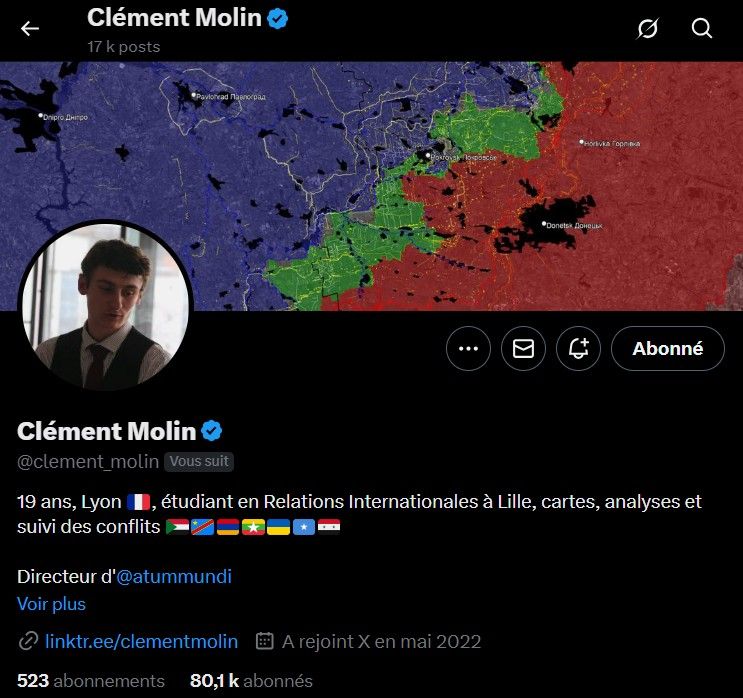 clement_molin's tweet card. 80 000 abonnés sur twitter Une fois encore, je vous partage le passage d'un nouveau pallier sur mon compte Twitter/X avec plus de 80 000 abonnés, 4 mois après avoir dépassé 70 000 abonnés. Mon suivi...