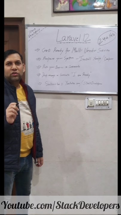 stacdevelopers's tweet card. 🚀 Laravel 12 is Coming! Get Ready for Laravel 12 Multi-Vendor...