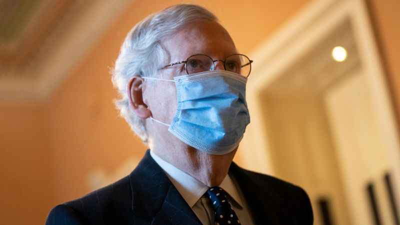 _MichaelJMoore's tweet card. Senate Minority Leader Mitch McConnell directly blamed former President Donald Trump for fomenting last month’s riot but voted Saturday to acquit him anyway of inciting an insurrection.