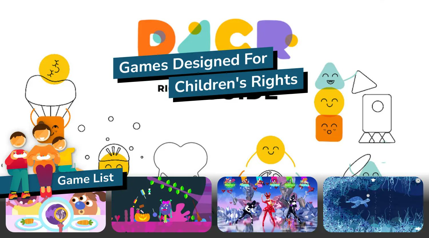 D4C_Guide's tweet card. Designing for Children’s Rights (D4CR) is a global non-profit...