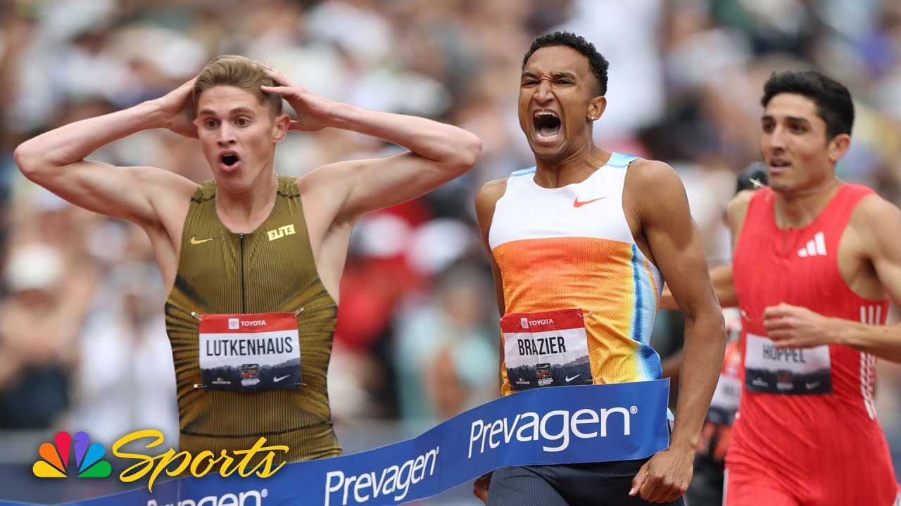 stevemagness's tweet card. MUST SEE FINISH: 16 year old, Brazier, and Hoppel combine for...