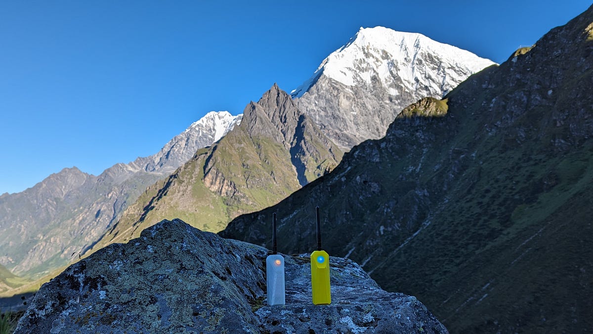 Cluster_Duck_'s tweet card. A Trek through Langtang Valley with OWL’s ClusterDuck Protocol