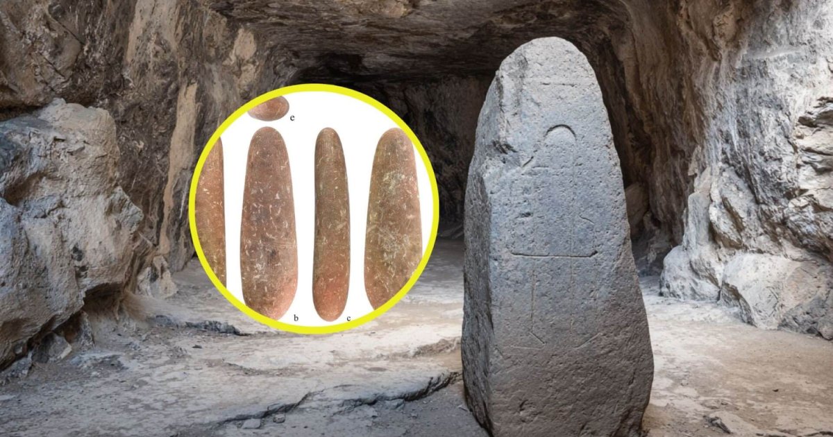 CRCpaleos's tweet card. Una figurilla hallada en la cueva de Damjili aporta nuevas perspectivas sobre la transición cultural entre el Mesolítico y el Neolítico en el Cáucaso.