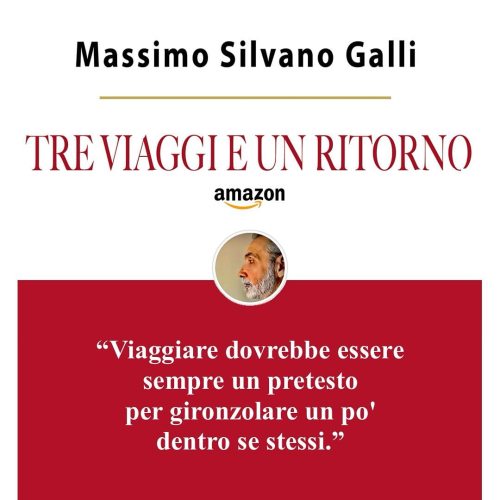 msgdixit's tweet card. . TRE VIAGGI E UN RITORNO il nuovo libro di Massimo Silvano Galli _____________ ⛔️ SCARICALO QUI GRATIS (solo per 3 giorni, le prime 100 copie) ⭕️ LINK IN BIO _____________ . Viviamo in un tempo in...