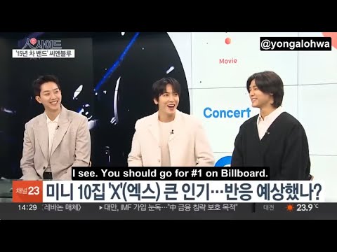 yongalohwa's tweet card. (ENG SUB) 241026 CNBLUE Interview on Yonhap News TV