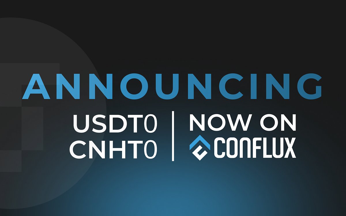 Conflux_Network's tweet card. Stablecoins are rapidly becoming a cornerstone of global digital finance. With the integration of USDT0 and CNHT0 into the Conflux Network…