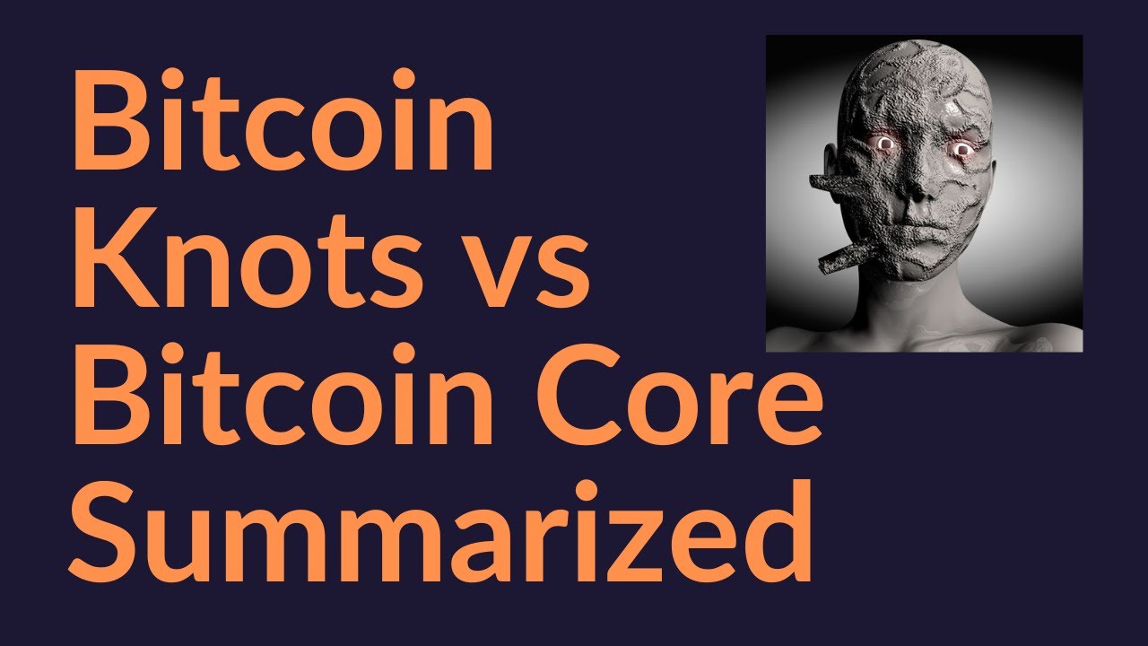 MyLuminaire__'s tweet card. Bitcoin Knots vs Bitcoin Core Summarized (Danger)