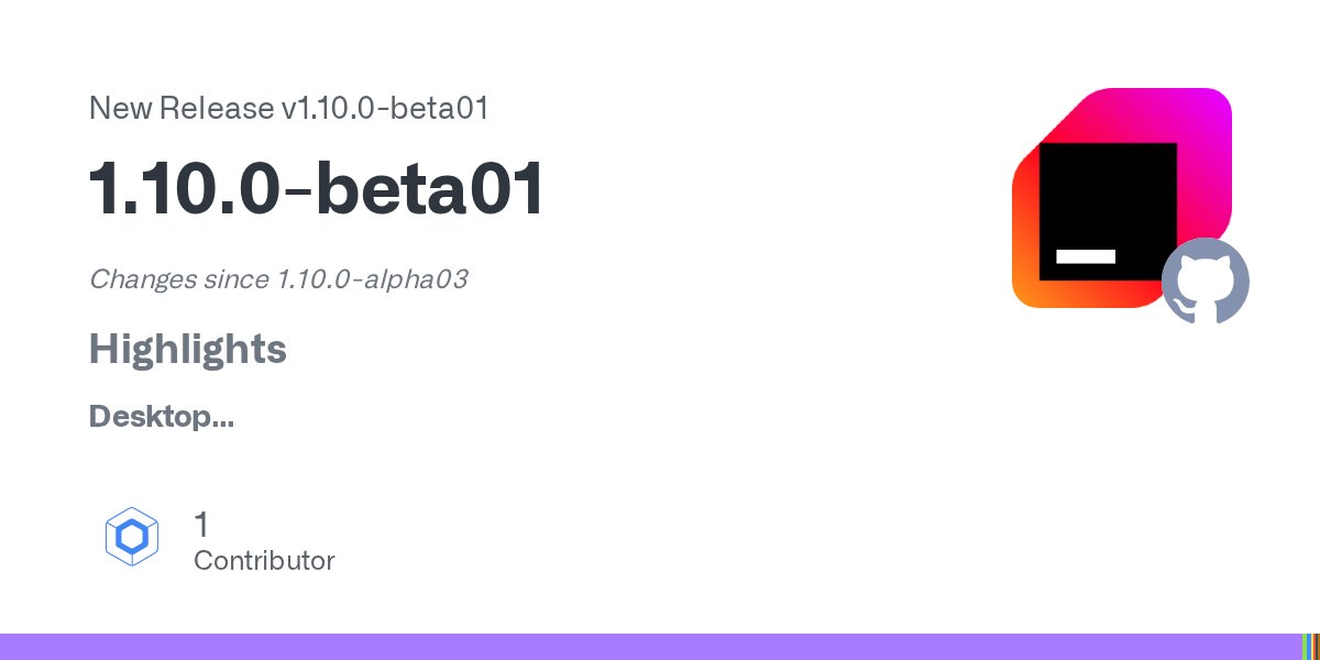kotlin's tweet card. Changes since 1.10.0-alpha03 Highlights Desktop Compose Hot Reload Gradle plugin is bundled with Compose Gradle plugin (no need to configure it separately) #5444 Known Issues Multiple Platforms ...