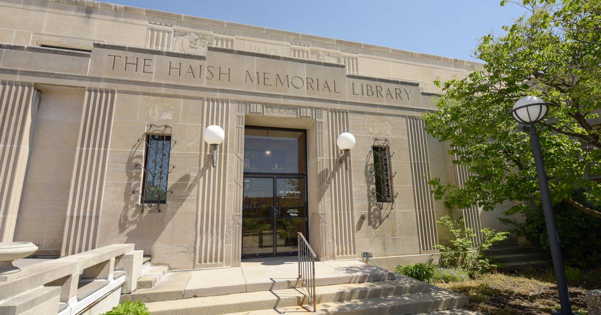 Daily_Chronicle's tweet card. The DeKalb Public Library will offer a seated exercise program for adults of every fitness level.