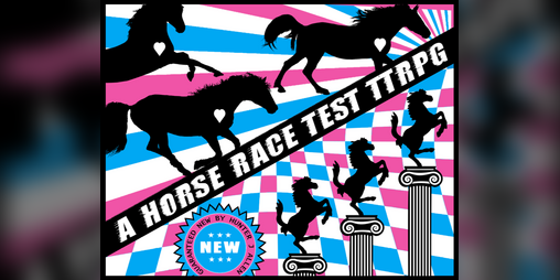 HunterJAllen's tweet card. Horses and Hearts race to the beat of victory and romance