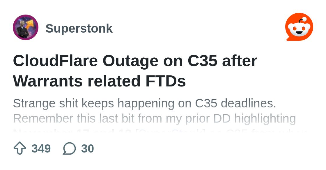 WhatCanIMT's tweet card. Explore this post and more from the Superstonk community