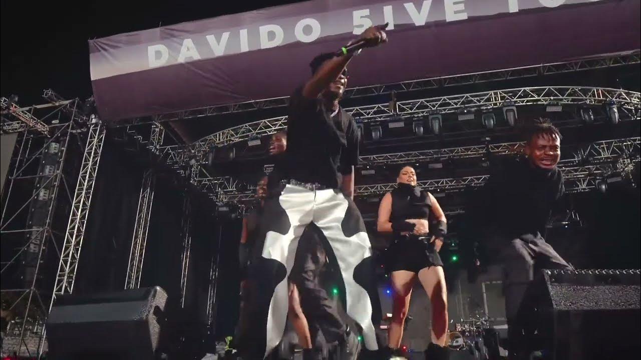 lungy1099616's tweet card. JASON JAE Performance at Davido 5IVE TOUR (Ibadan)