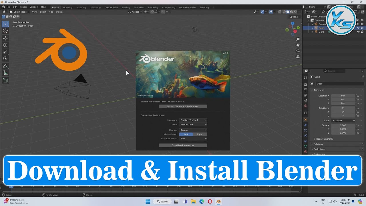 vksytc's tweet card. ✅ How To Download And Install Blender 4.2 On Windows 11/10