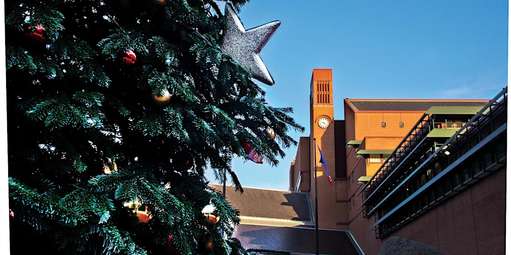 BL_Local's tweet card. Our annual Christmas tree lighting event - which also marks the opening of our new Community Hub on the Library's Piazza!