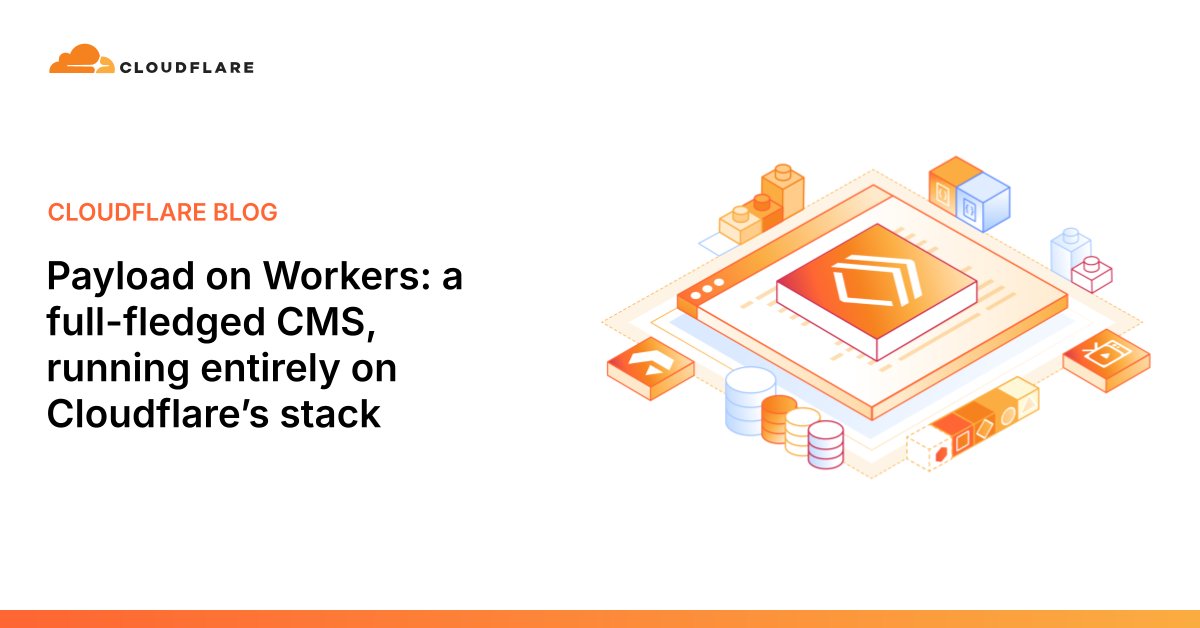 Cloudflare's tweet card. We demonstrate how the open-source Payload CMS was ported to run entirely on Cloudflare's developer platform. This post details the technical work required, including building custom database and...