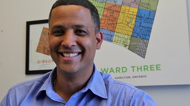 Community_Buzz's tweet card. "I did not run as an African-Canadian councillor. I didn't run to be the first of anything."