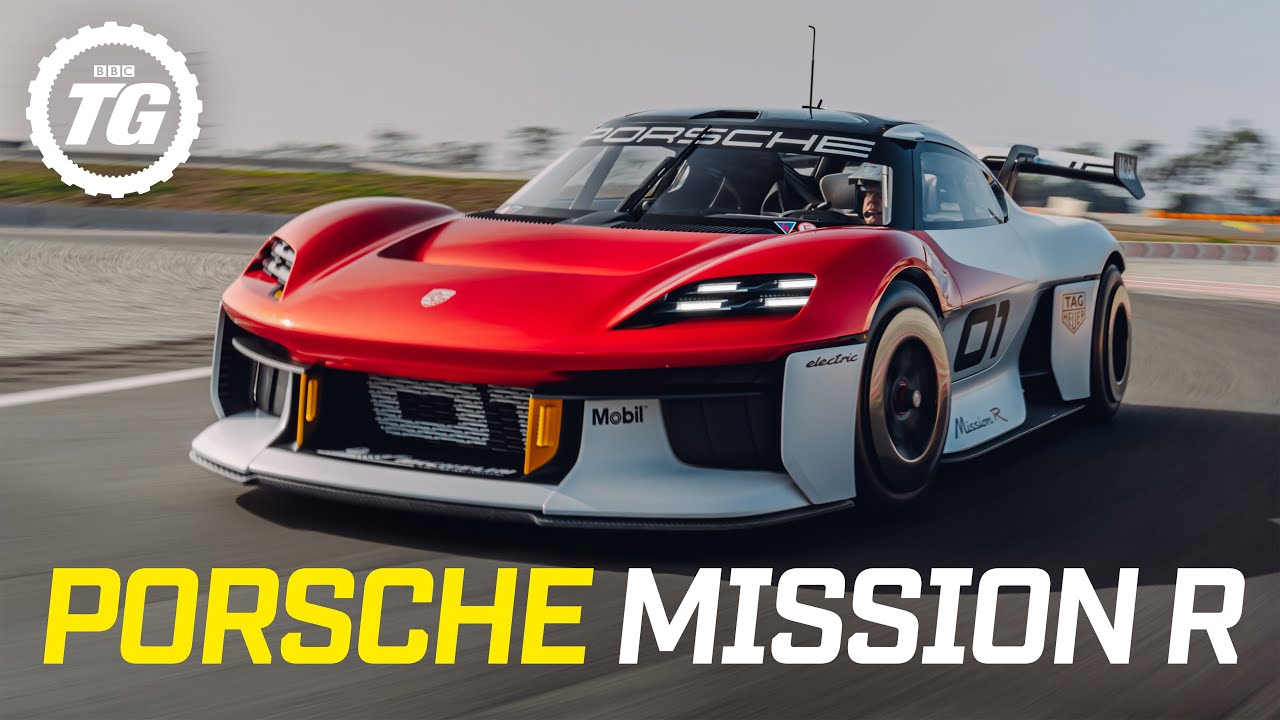 phi_bank's tweet card. Porsche Mission R review: is this 1,000bhp electric concept the...
