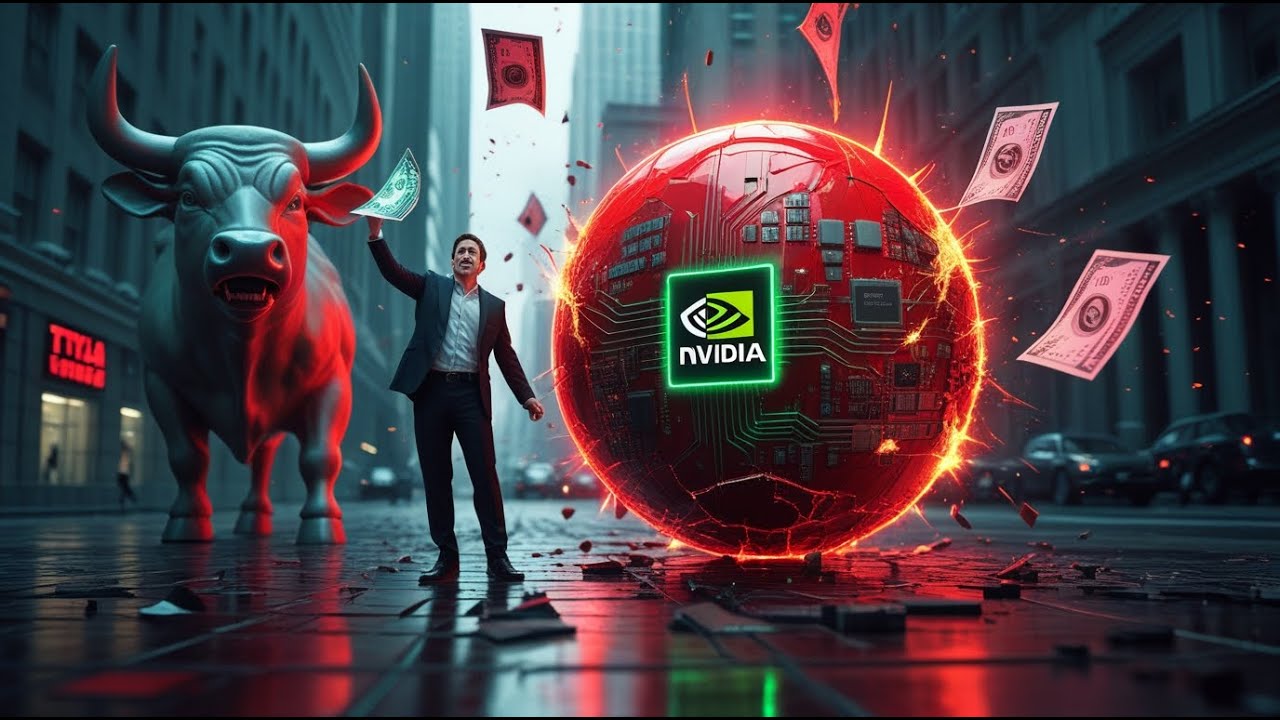 Georgelh2o's tweet card. 🚨 PETER THIEL VENDE TODA SU NVIDIA: ¿Se Revienta la Burbuja de IA...
