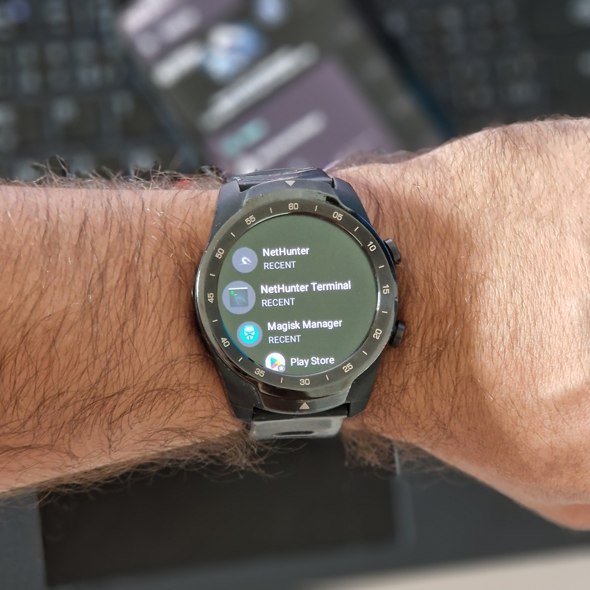 androidmalware2's tweet card. In this guide, I’ll walk you through the steps to install Kali NetHunter on TicWatch Pro smartwatches. With NetHunter, which is sometimes also called FitHunter