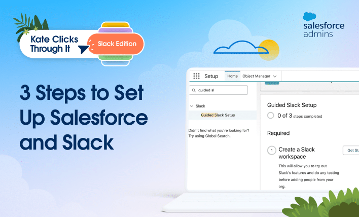 Tamannashk's tweet card. Learn how to connect Salesforce and Slack in just three steps to boost collaboration and efficiency in your org.