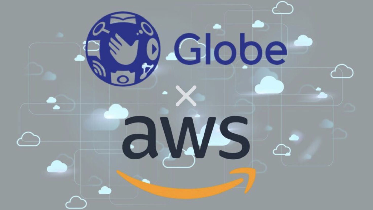fintechnewsph's tweet card. Globe Telecom renews its multi-year partnership with AWS to boost cloud transformation, AI innovation, and digital modernization in the Philippines