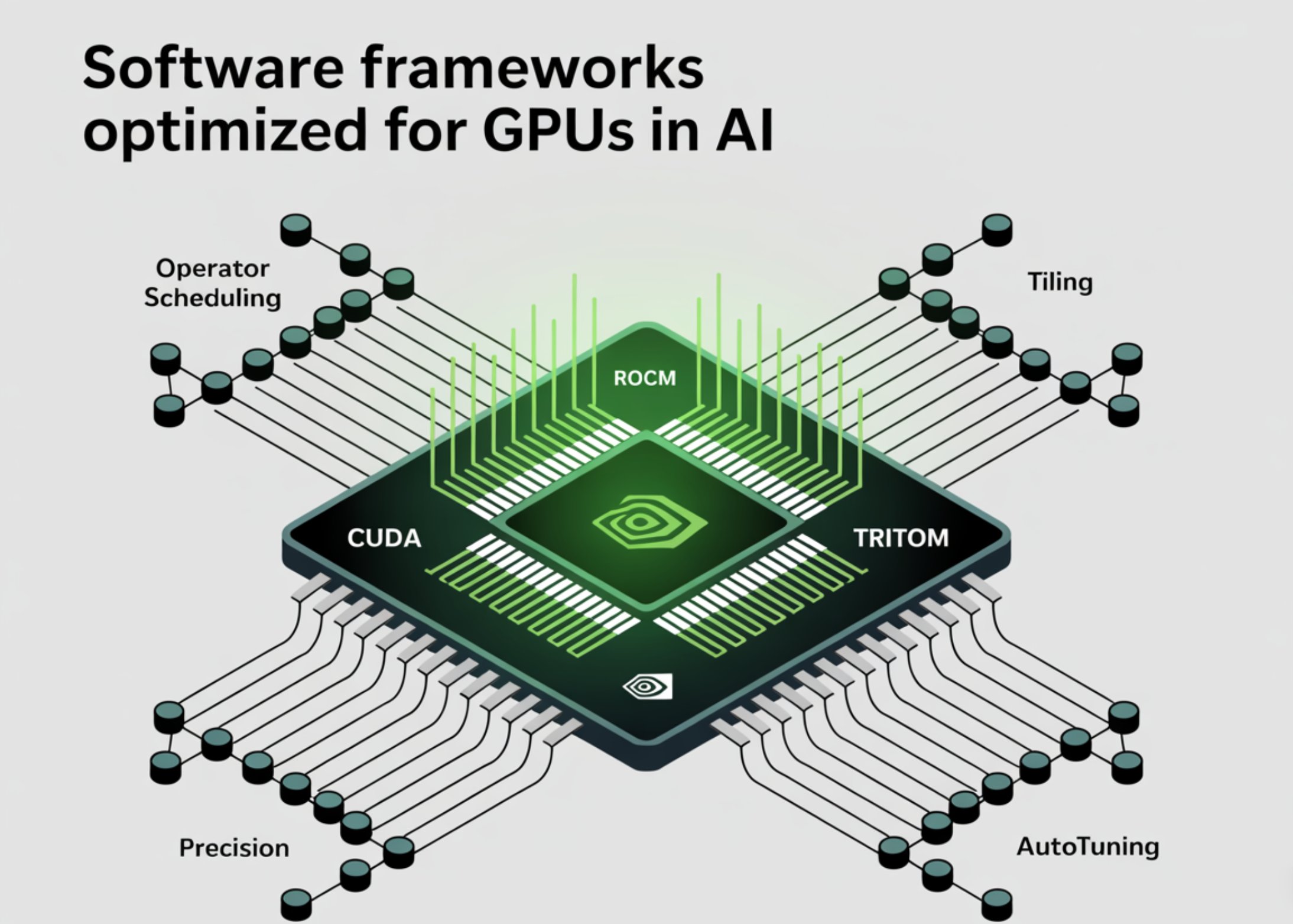 NunoEngineering's tweet card. Explore CUDA, ROCm, Triton, and TensorRT GPU frameworks, focusing on compiler optimizations shaping deep learning model performance