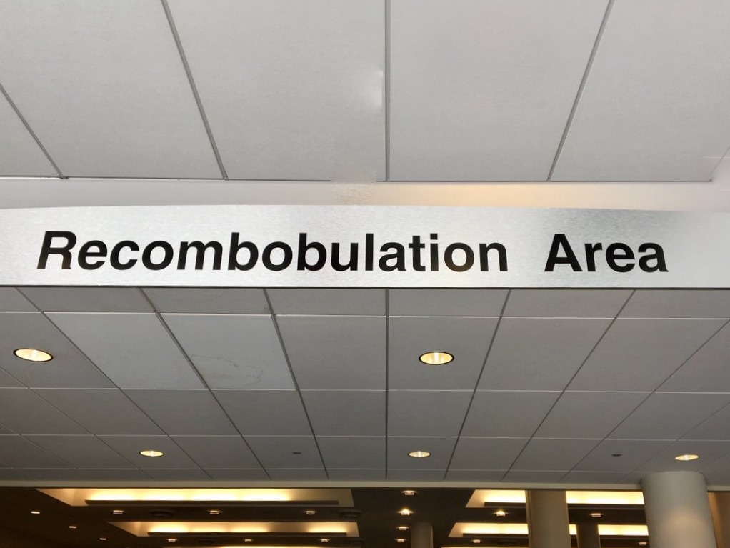 ESCosmik's tweet card. 15 years of recombobulating! @MitchellAirport #recombobulationarea