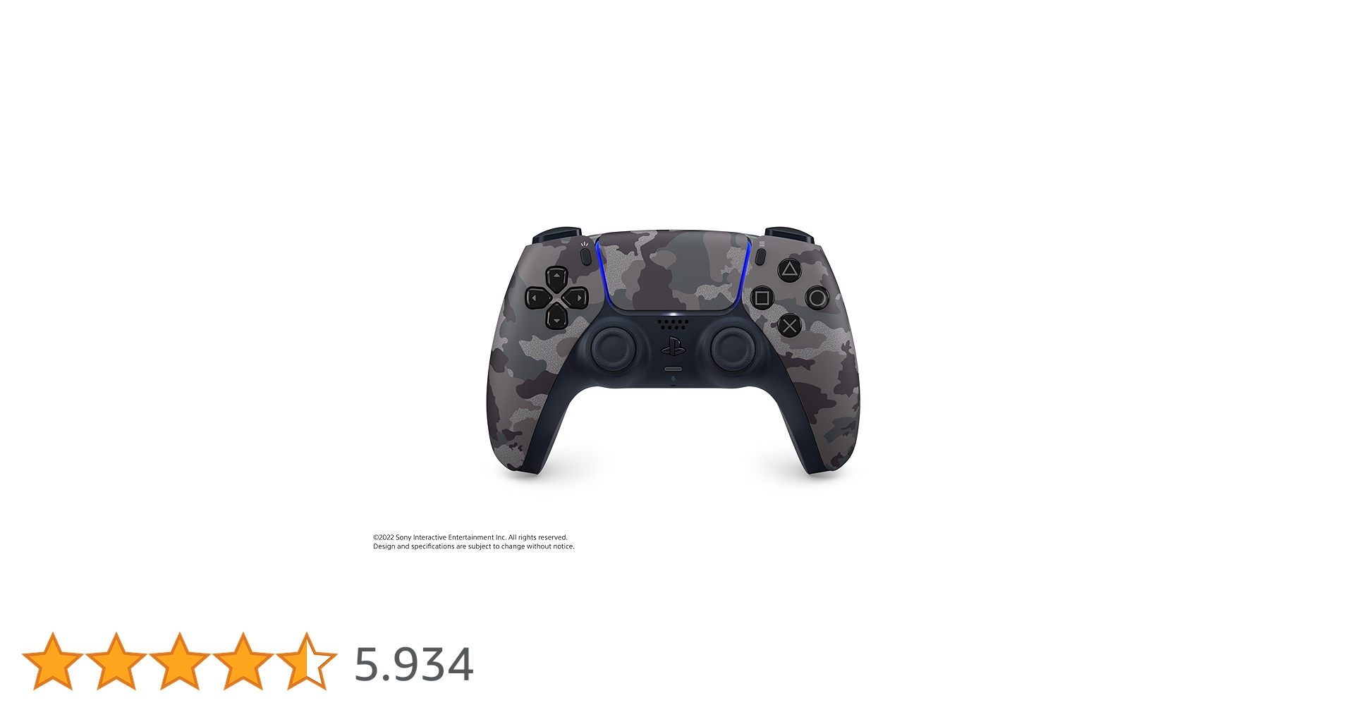 Techadd_Offerte's tweet card. DualSense Controller Grey Camo