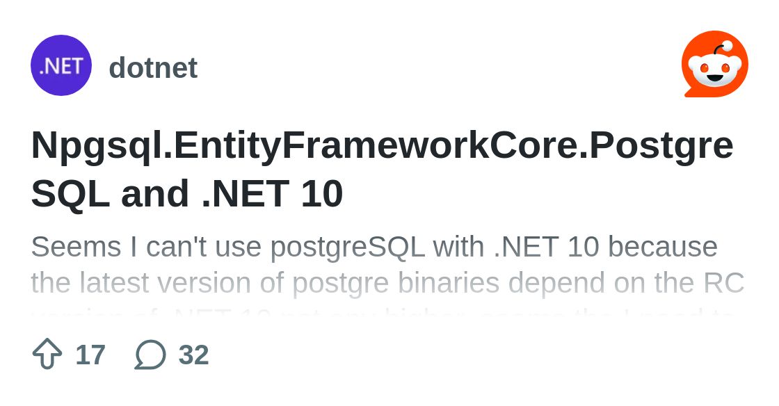 InstanceMaster's tweet card. Explore this post and more from the dotnet community