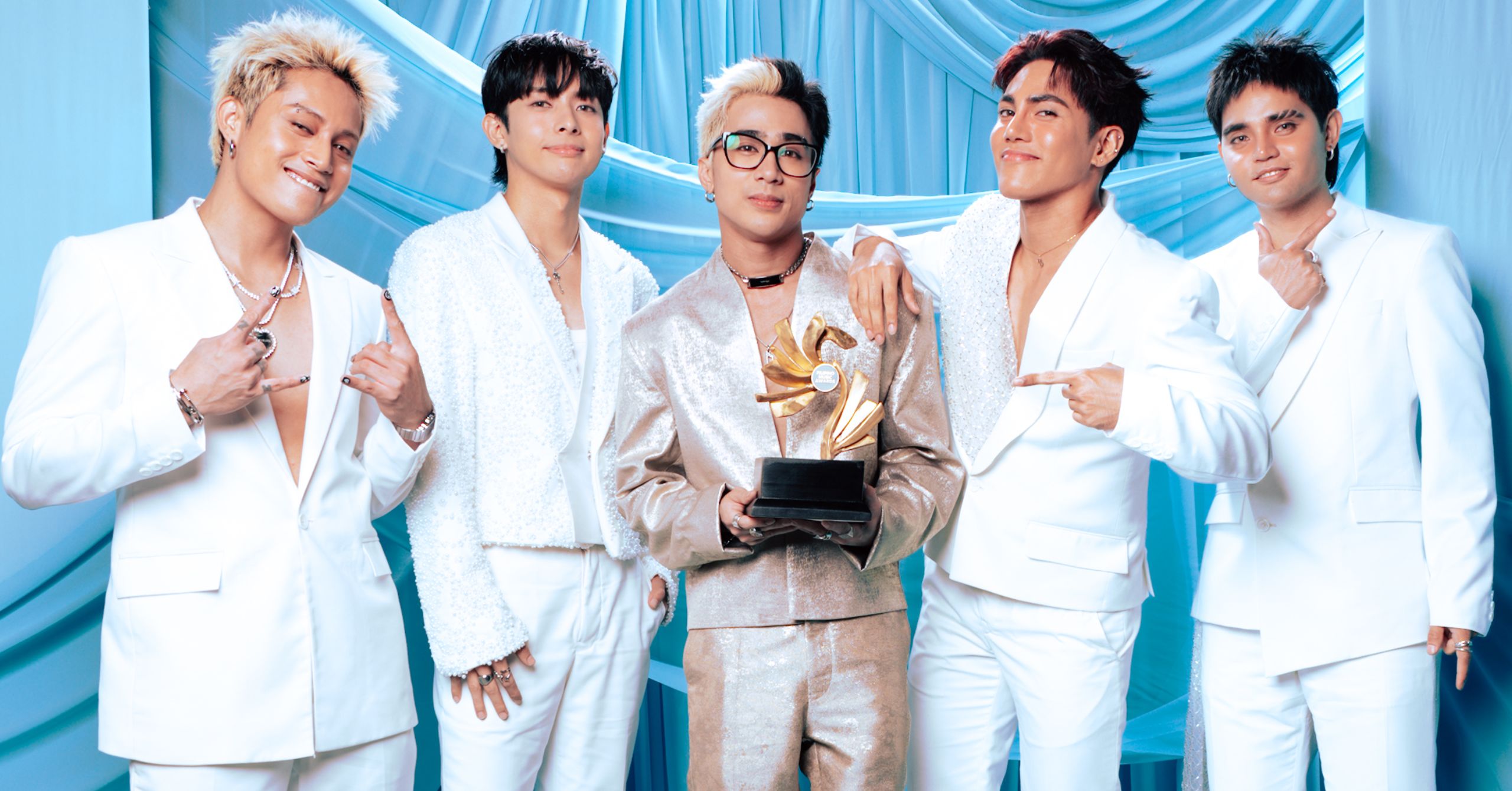 BBPHOfficial's tweet card. Today (October 21, 2025), SB19 has made history by winning the most awards at the Filipino Music Awards 2025.