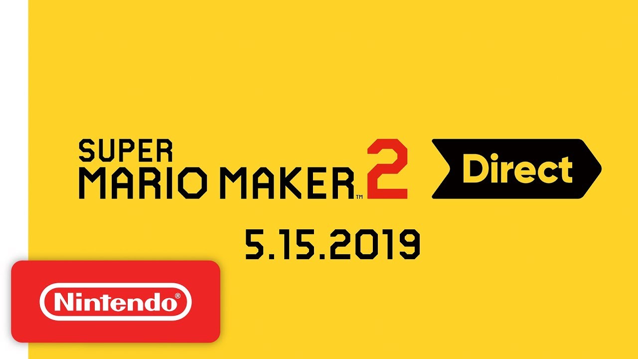 ZKey10Aether's tweet card. Super Mario Maker 2 Direct 5.15.2019