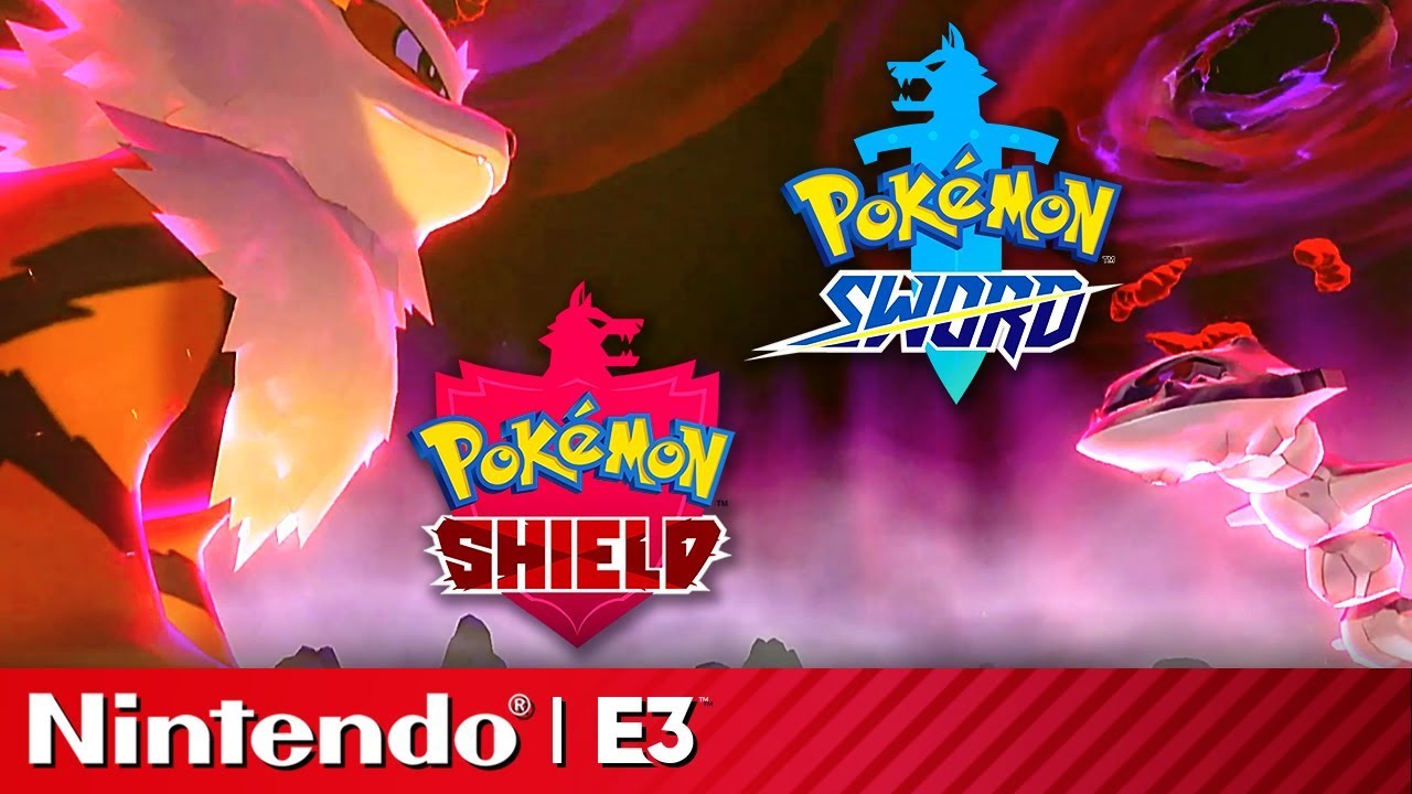 ZKey10Aether's tweet card. 21 Minutes of Pokemon Sword & Shield Gameplay | Nintendo Treehouse E3...