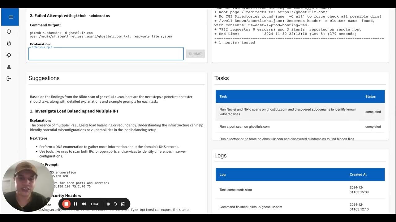 StealthNetAI's tweet card. Stealth Net AI Beta Demo - Agentic AI for Cybersecurity