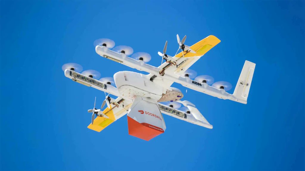 Inc's tweet card. The drones come from Google parent Alphabet's Wing unit, an effort that builds on a trial first begun Down Under.