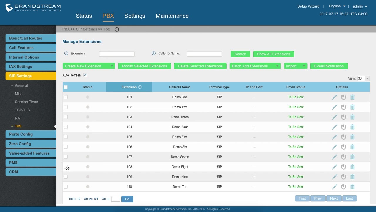 JCMTechnology's tweet card. Grandstream IP PBX - Adjust Hold Timeout - ep106
