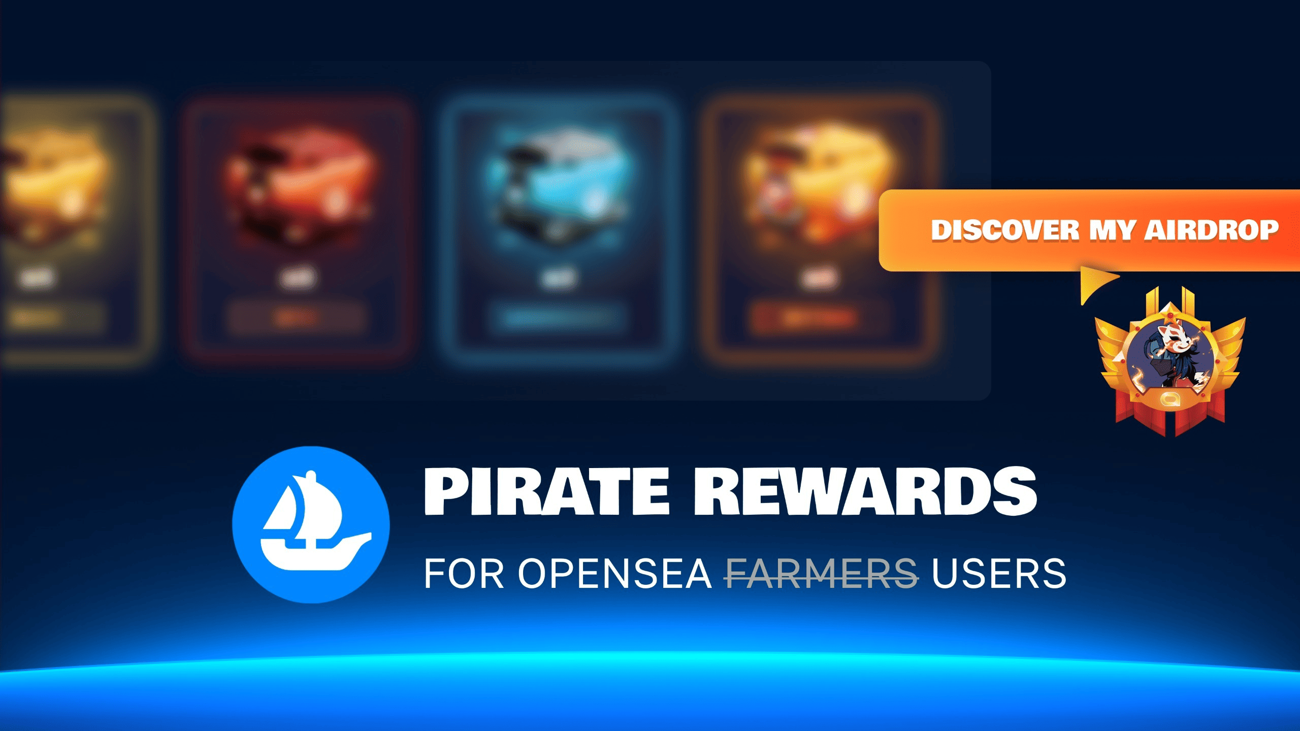 spaace_io's tweet card. Check your eligibility for Pirate rewards from the most rewarding NFT marketplace. Limited time for early adopters.