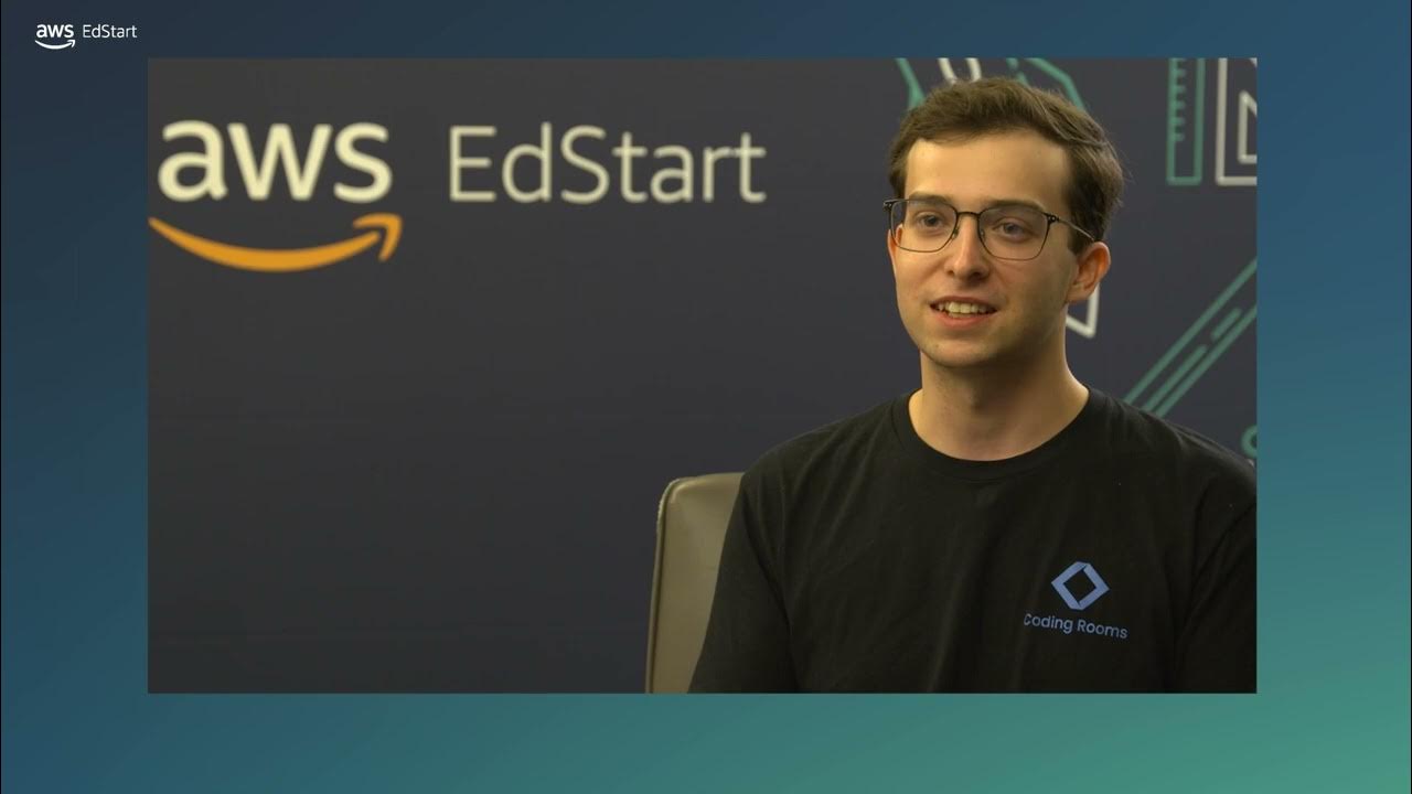 AWS_Edu's tweet card. Coding Rooms CEO: Empowering educators to build and design | AWS...