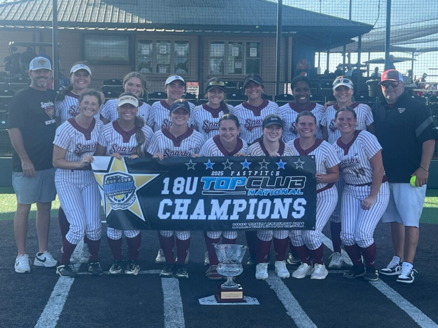 AlabamaSparks07's tweet card. Event Recap: 18U/16U/14U Champions Crowned at Top Club Nationals (June 22, 2025) By Carlos Arias June 22, 2025 Event Recap: 18U/16U/14U Champions