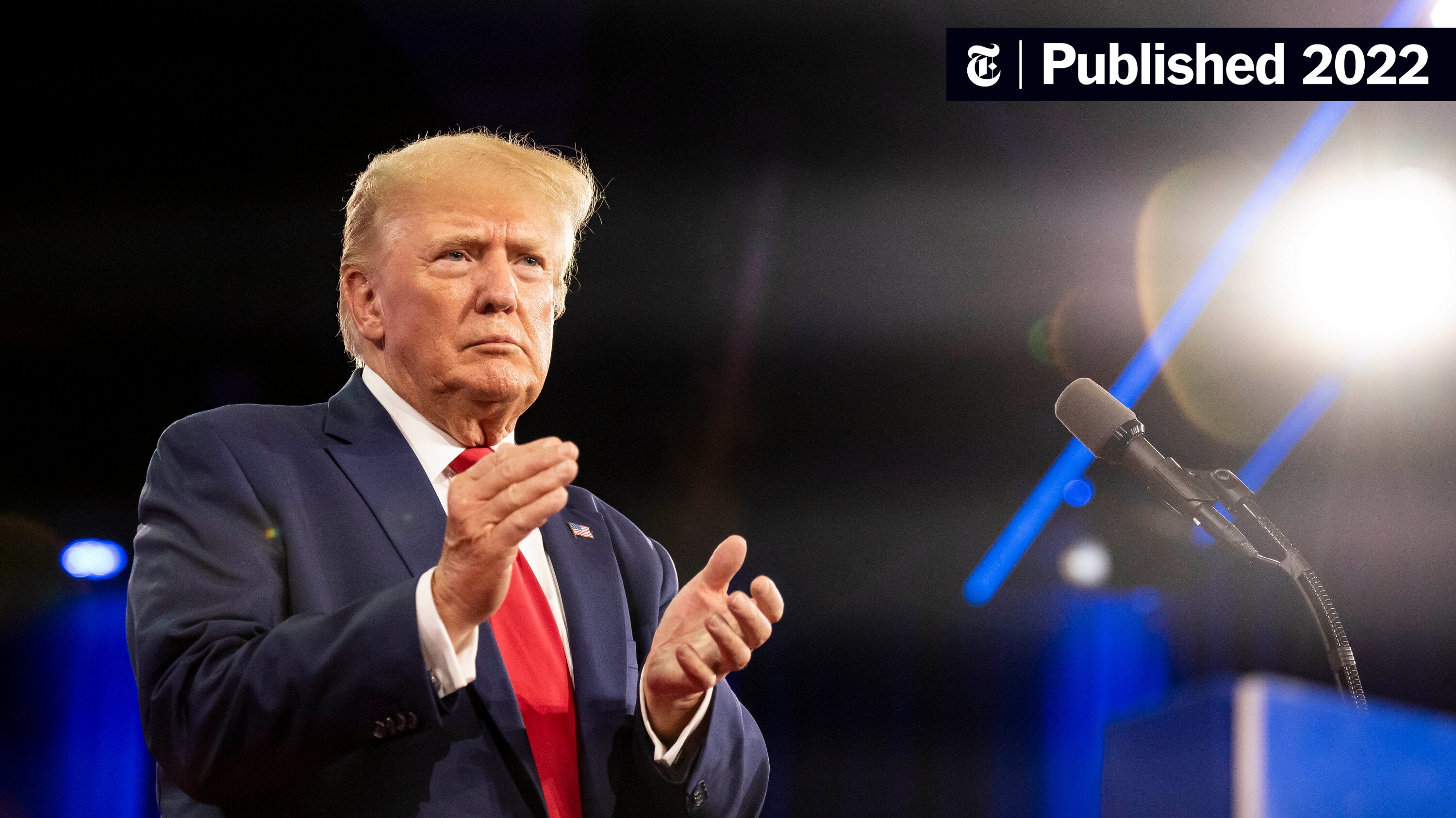 nytimes's tweet card. The letter from the National Archives, which was sent to the former president’s lawyers, described Justice Department officials’ alarm as they realized the nature of the documents at Mar-a-Lago.