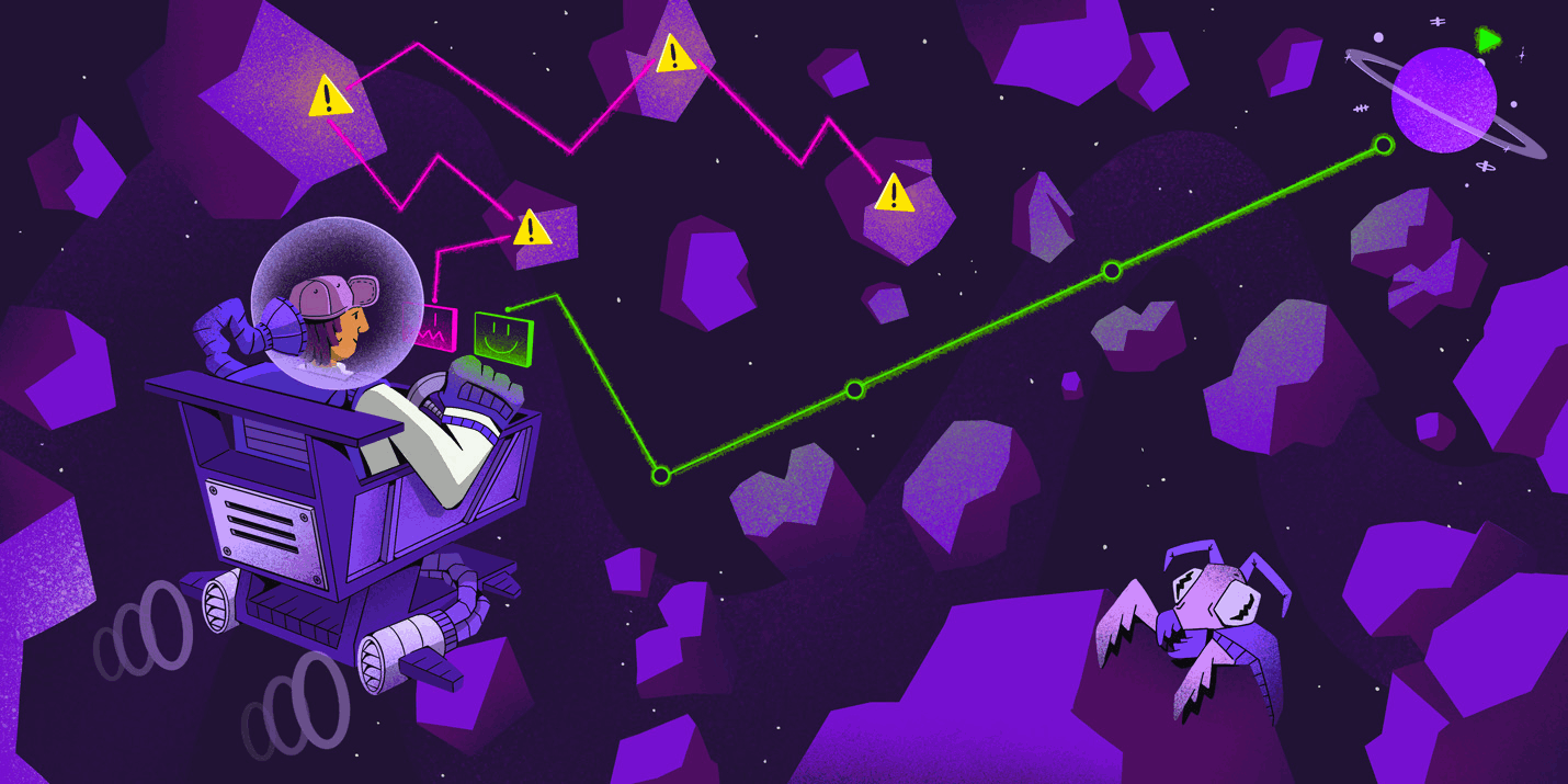 estebansaiz's tweet card. Analyze, optimize, and ship faster with webvitals.com. Get real user insights without the jargon, then use Sentry to fix the code slowing you down.