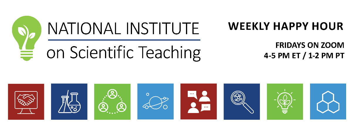 NISciTeaching's tweet card. April 2018 Summer Institutes on Scientific Teaching Newsletter