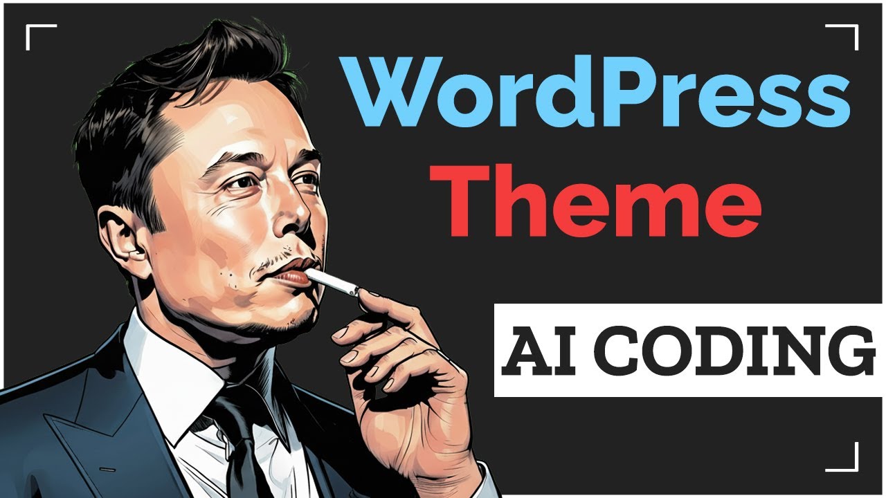 sina_magh's tweet card. How to Code a WordPress Theme with Grok AI and Tailwind CSS (...