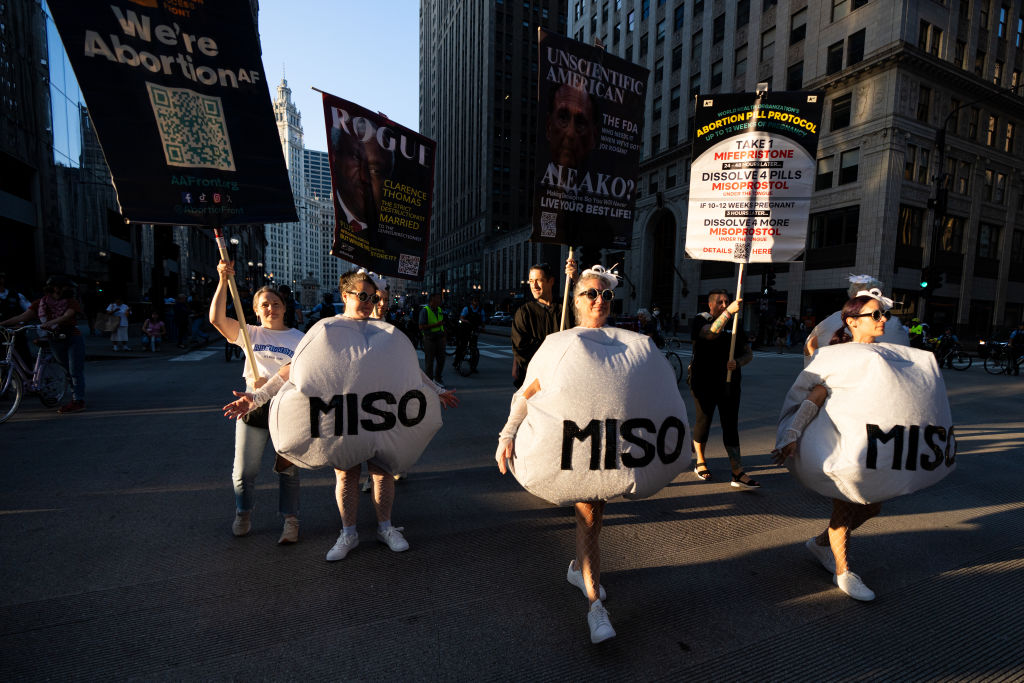 swamphag54's tweet card. The decision by a federal trial court in Hawaii: Judge Rules FDA Abortion Pill Restrictions Unlawful, Citing Political Interference