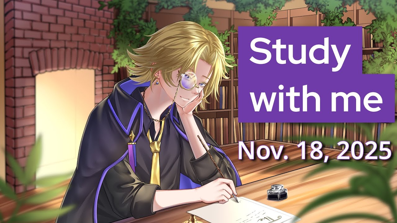 AxaeonVT's tweet card. 【Unarchived】Study session!