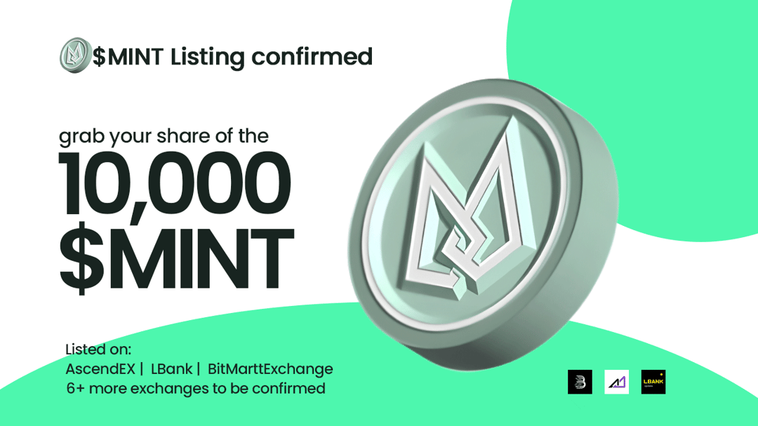 mint__mining's tweet card. Total Airdrop Pool is $15,000 $MINT Token 🎉🎉 $MINT: Tokenized Bitcoin Mining. At Scale, for the Masses. INFO : website 🏆 Prize Pool 🏆 🥇1st to 10th place: $150 $MINT Token Each 🥈 11th to 30...