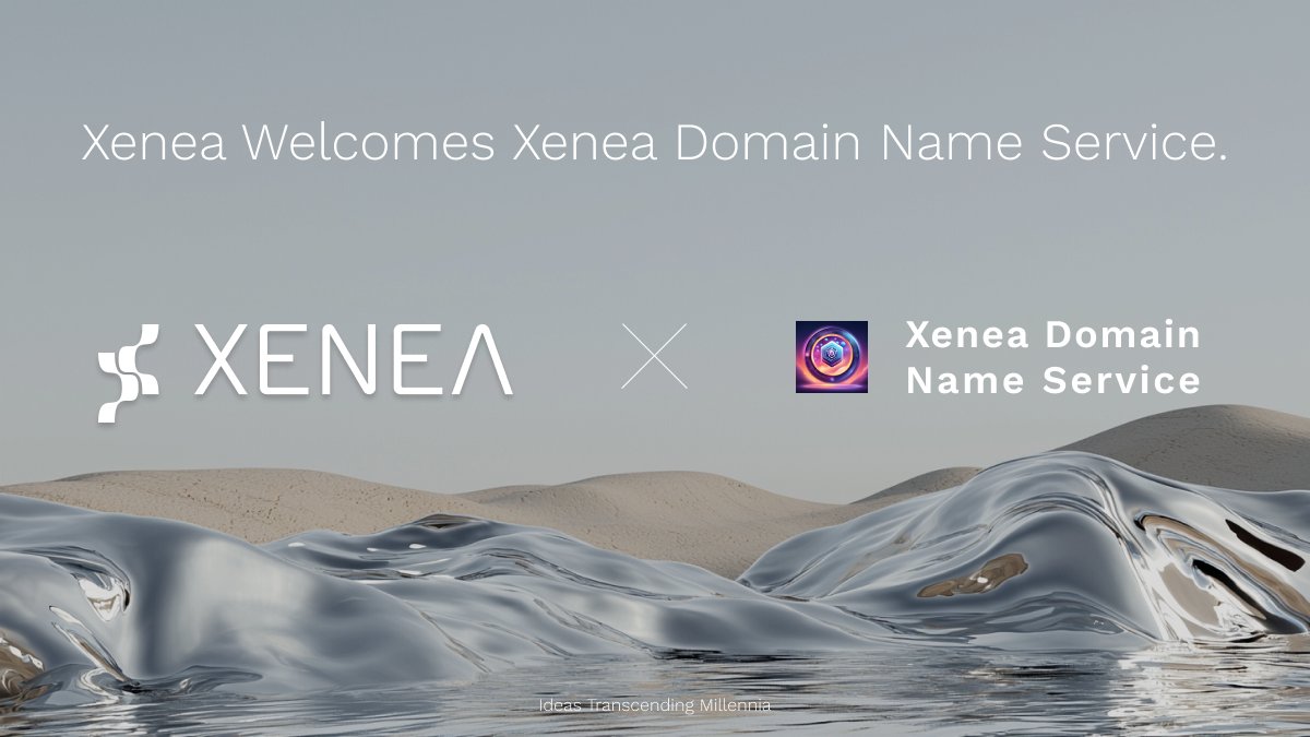 clevergenuin's tweet card. We welcome XeneaDomainName as an ecosystem partner!About XeneaDomainNameXeneaDomainName (XDN) is a d... 