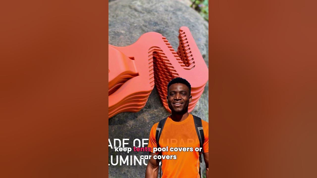 Triangle_Tree's tweet card. Tarp Grip Fasteners 6Pcs Set #outdoorskills #campinggear #bushcraft...